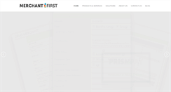 Desktop Screenshot of merchantfirst.com